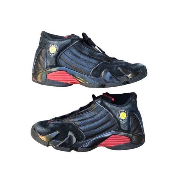 2017 Air Jordan 14 Retro Last Shot Size 5.5 BEATERS - Picture 5 of 16